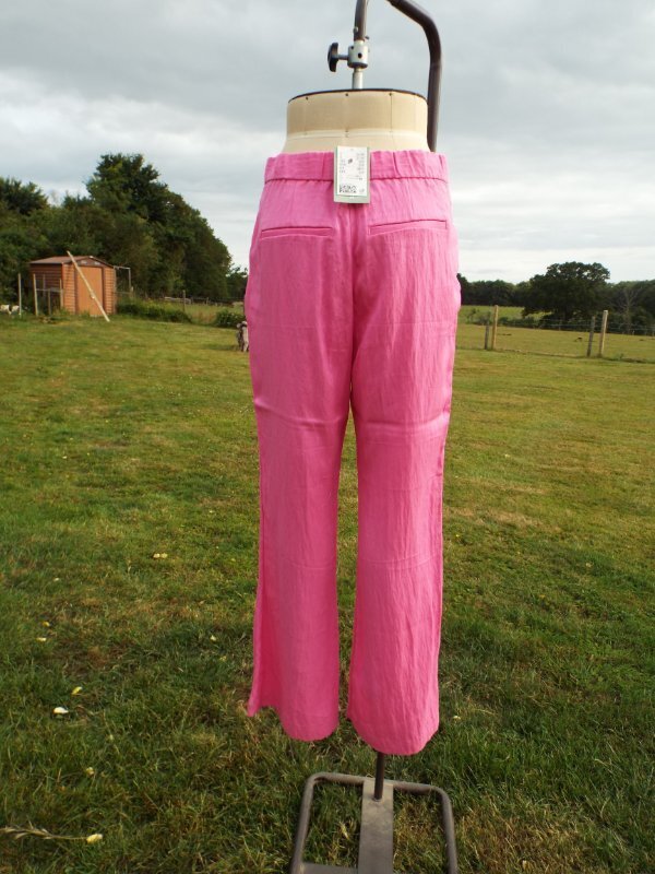 h&m pink pants