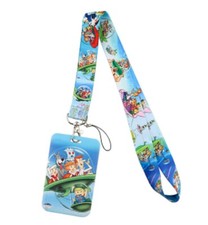 The Jetsons Cartoon Characters Lanyard w/ ID Holder Keychain