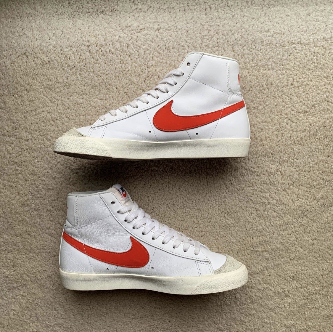 Nike Blazer Mid 77 Vintage Habanero Red 2019 Mens Size 6/Wmns 7.5