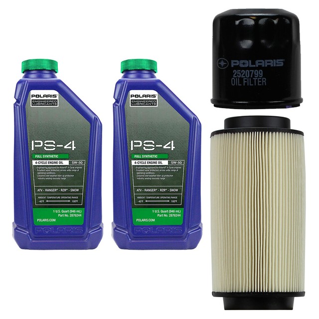 Genuine Polaris Oil Change & Air Filter Kit – Fits 2001–2013 Sportsman 500 HO