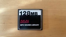 Akai Mpc 2500 Mpc 1000 Parts - Akai 128mb Compact Flash Cf Card