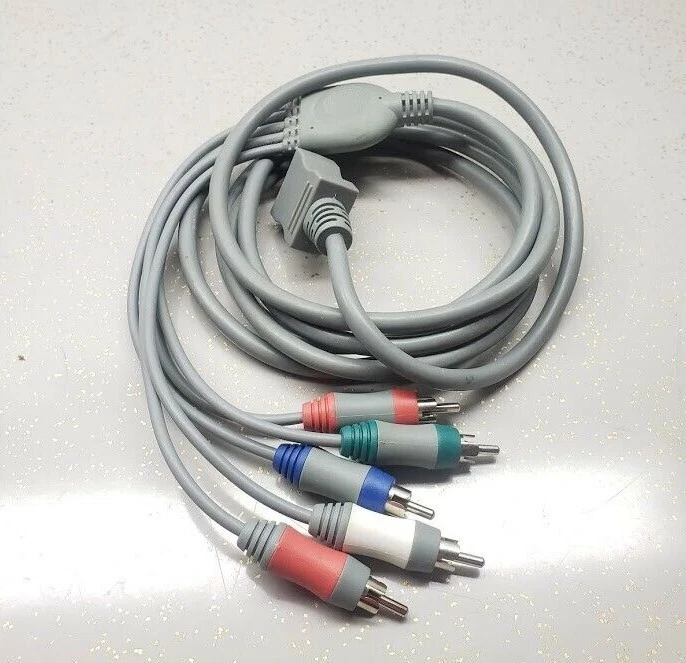 Found an official Wii component cable for cheap. If only GameCube