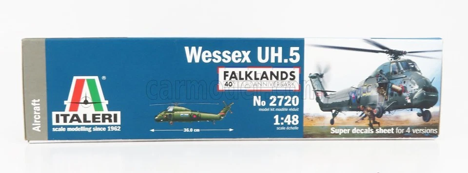MODELLINO STATICO ITALERI WESTLAND AIRCRAFT WESSEX UH5 ELICOTTERO MILITARE 1/48 - Immagine 3 di 3