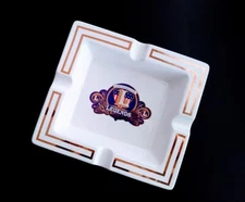 Ashtray Large Barware Cigars International Legends Gold Trim