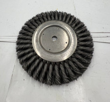 Weiler Dualife Wire Wheel Brush Max 6000 RPM Heavy Duty Silver