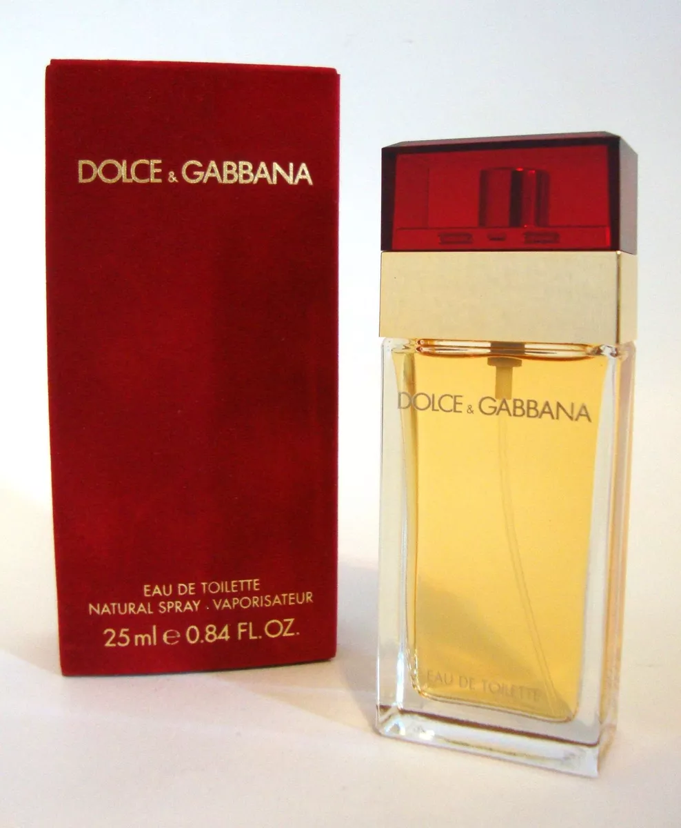 Dolce & Gabbana Red Box Women Perfume EDT .84 oz Spray 25ml Original Formula Nib
