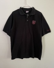 Grateful Dead Shirt Vintage 1990 GD Logo Rick Griffin Art Collared Polo GDP XL