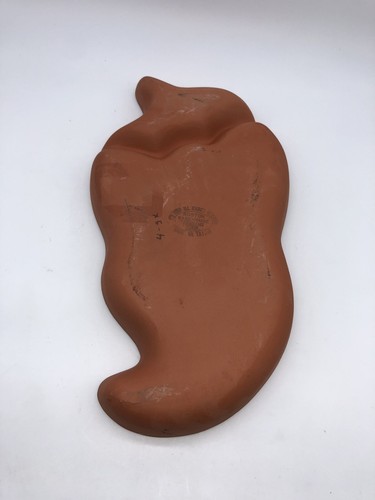 Vintage Boston Warehouse TerraCotta Chili Pepper Chip & Dip Tray Bowl Dish - Picture 7 of 8