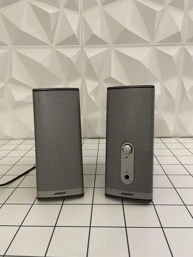 Bose Companion 2 series 2 II perfettamente funzionanti originale argento PC AUX