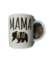 Mama Bear Mother's Day Coffee Tea Ceramic Mug Office Work Cup Gift
