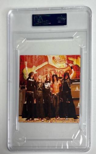 Slash Signed Made In Stoke CD Cover Slabbed PSA 83916312 - Picture 2 of 2