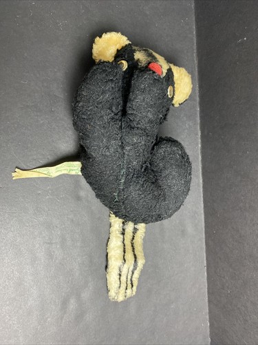 Tasso vintage Gund Skunk Naso rosso raro peluche imbottito gommapiuma anni '50 60 - Foto 6 di 8