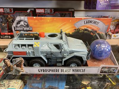 SHIP ASAP! BRAND NEW Jurassic World Fallen Kingdom GYROSPHERE BLAST VEHICLE