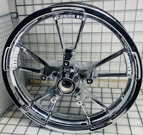 HARLEY 2020 -22 ENFORCER II TOURING STREET GLIDE CHROME WHEEL FRONT EXCHANGE - Picture 12 of 13