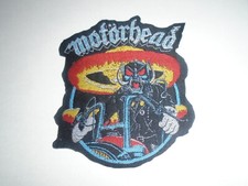 MOTORHEAD LEMMY WOVEN IRON ON PATCH