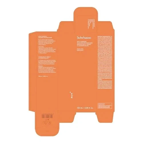 Máscara refinadora exfoliante facial exfoliante Sulwhasoo White Ginseng Radiance 4 fl oz Foto 2 de 4