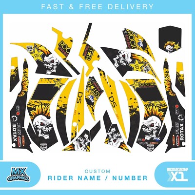 CAN AM DS450 AUFKLEBER - GRAFIK KIT - DECALS CANAM DS 450 ATV GRAFIK KIT