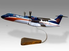 ATR 72-200 Islas Airways Desk Wood Airplane New Model Large Scale 1/72