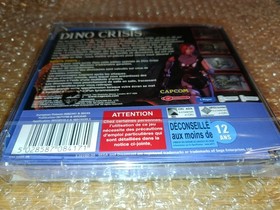 Dino Crisis Dreamcast Rare Version PROMO Pal Fran&ccedil;ais Neuf sous blister - Notice