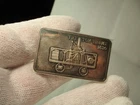 Mount Everest Mint The Tom Thumb Train 1830 1 Troy Oz .999 Fine Silver Bar