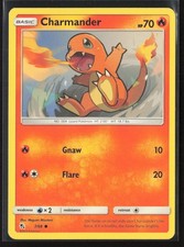 Charmander 7/68 Common Hidden Fates Pokemon Near Mint
