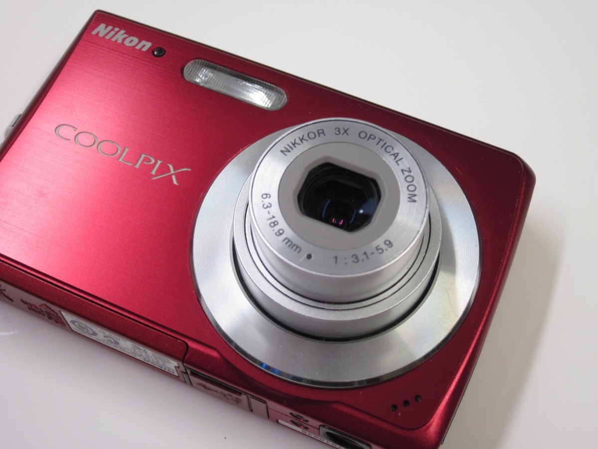 Nikon COOLPIX S200 7.1MP Digital Camera - Red for sale online | eBay