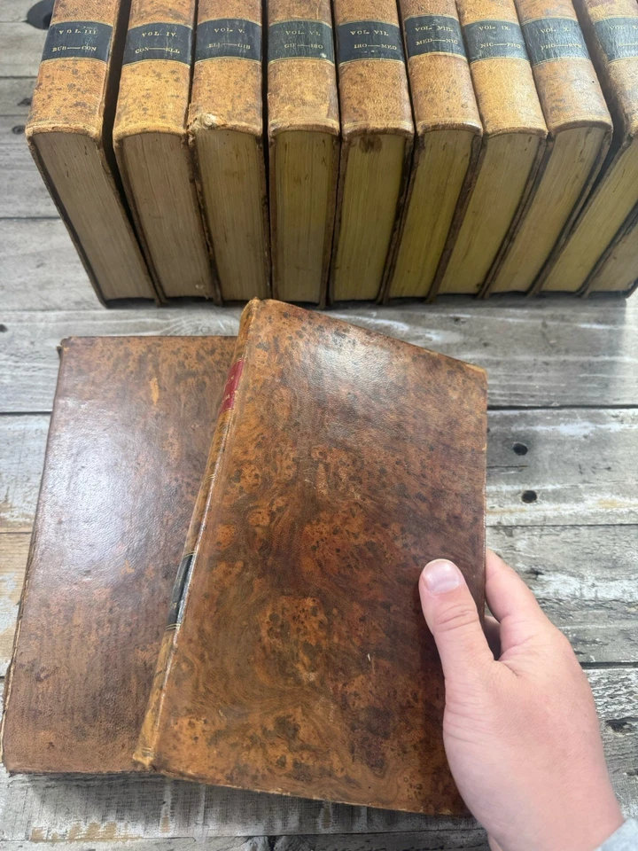 1818 Illustrated Books “Nicholson's Encyclopedia”, Philadelphia, Provenance Foto 3 de 4