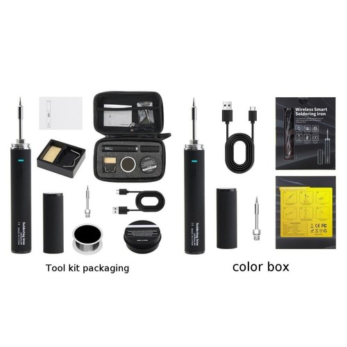 Kit fer à souder sans fil à faire soi-même avec capacités rechargeables USB - Picture 12 of 25