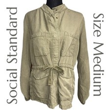 Social Standard by Sanctuary - Utility Jacket - Drawstring Waist - Size Medium