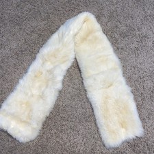 Vintage Blond Mink Fur Wrap Scarf