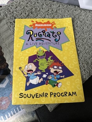 Nickelodeon Rugrats: A Live Adventure World Tour Souvenir Program 1998