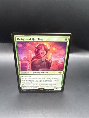 MTG Delighted Halfling Der Herr der Ringe: Geschichten aus Mittelerde R0158