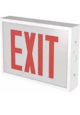 Lithonia Lighting Tce Rg El M4 Exit Sign,Led,Red/Green,12" D,8-7/8" H