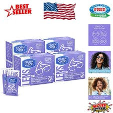 400 Pack Lens Wipes  Pre-Moistened, Streak-Free, Eco-Conscious Cleaning