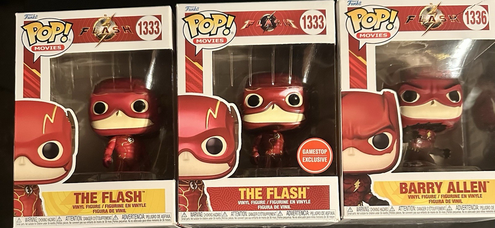 The Flash Funko Pops ￼
