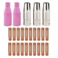 Efficient 25PCS Contact Tips Set for MIG Welding Torches For MB15 AK Series