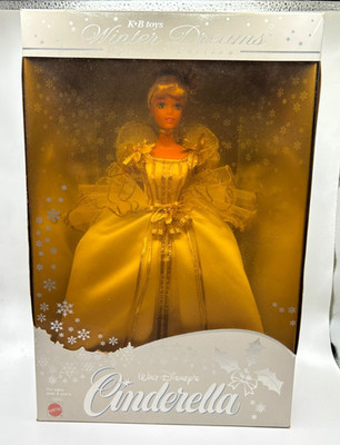1997 Winter Dreams Cinderella Barbie KB Toys Special Edition NRFB NEW Sealed