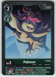 Palmon P-032 Digimon Card Game Fest 2022 Promo Foil