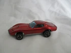 Hot Wheels 1969 Red Line Original Redlines Custom Corvette Red Body