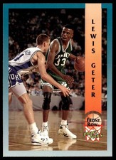 1992 Front Row Draft Picks Lewis Geter RC #25 Ohio Bobcats