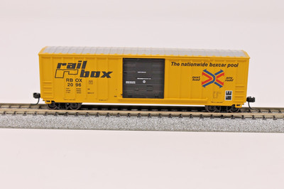 N Scale Athearn 10951 Berwick 50' Box Car Railbox RBOX 2096