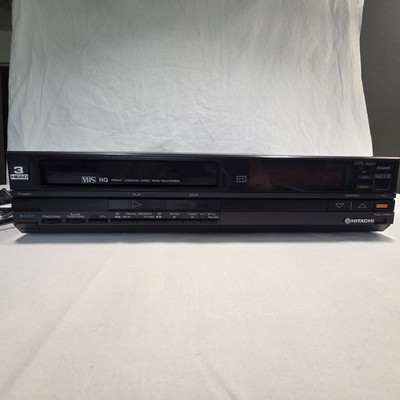 Hitachi VT-1350A VHS HQ VCR 3-Head Front Loading Video Cassette