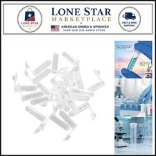 100pcs 2ml Leak-Proof Plastic Vials for Reliable Sample Storage and Organization