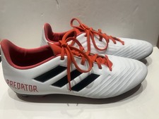 ADIDAS PREDATOR 18.4 FxG SOCCER/FOOTBALL BOOTS 2017 - SIZE U.S. 12 - EXCELLENT