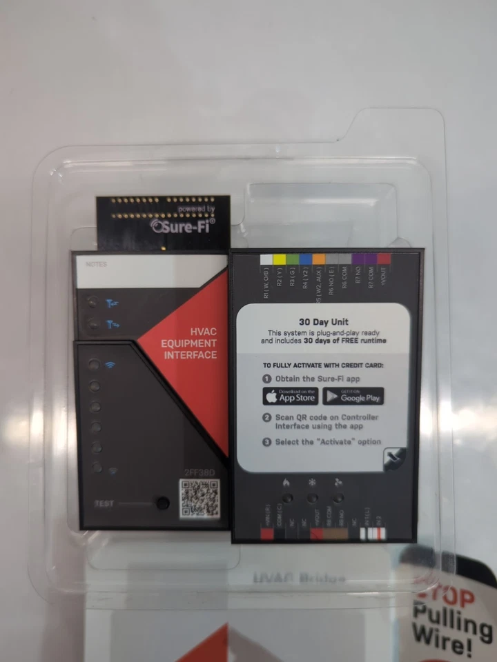 SURE-FI  HVAC Bridge SFI-HV200-01 WIRELESS INTERFACE PARTS LOT AS IS - Image 2 of 4