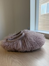UGG Tazz Fluff Momma Slippers - Size 9 - Mauve