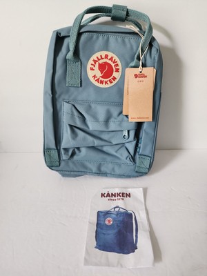 Fjallraven Kanken Mini Classic Backpack, Blue Ridge, One Size  7323450315078|