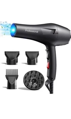 HappyGoo Hair dryer Professional Iconic Fast Drying With 2 Speed 3 Heat Setting