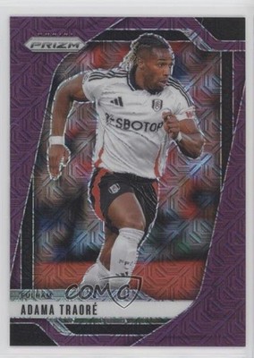 2024-25 Panini Prizm Premier League Purple Mojo 12/25 Adama Traore #204 0nr3