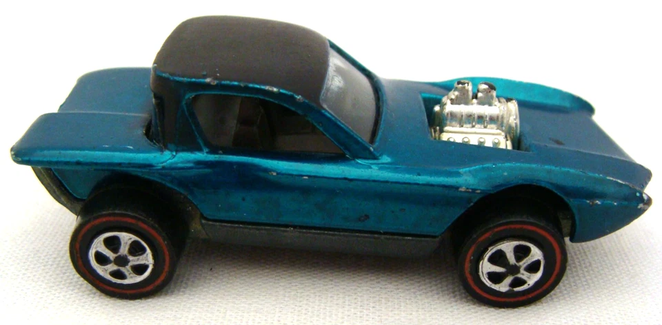 Vintage Hot Wheels Redline Green 1968 Python Made In U.S.A. - Image 3 of 4